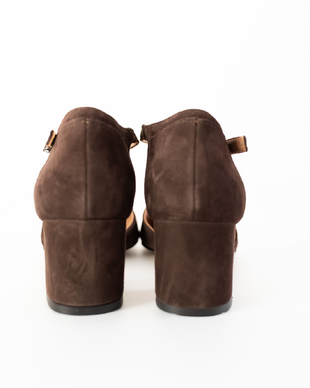 Mary Jane in camoscio