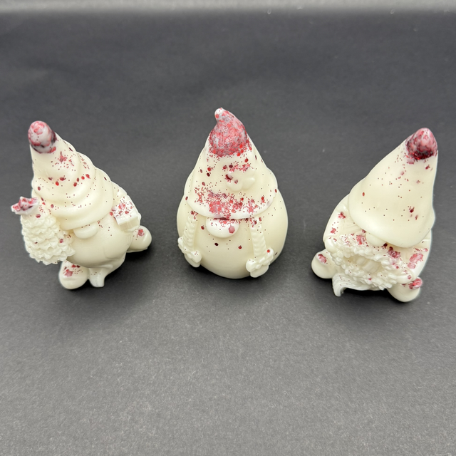 Lot de 3 gnomes de Noël