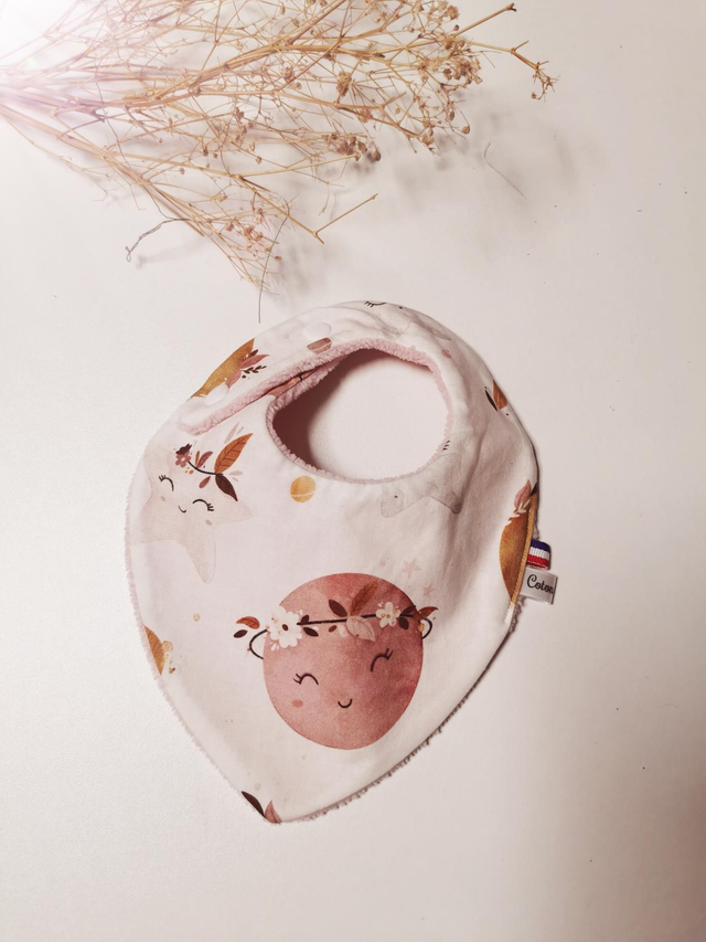 Bavoir bandana Lune