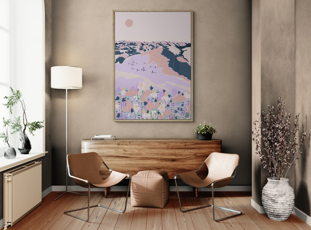 “Vue de rêve Caron 3200” Tirage Fine Art