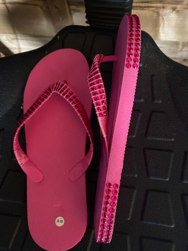 Tongs fuchsia