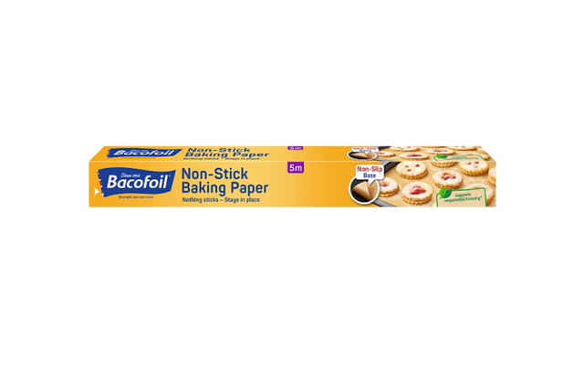 Baking paper, Bacofoil® Non-Stick Non-Slip Baking Paper 380mm x 5m