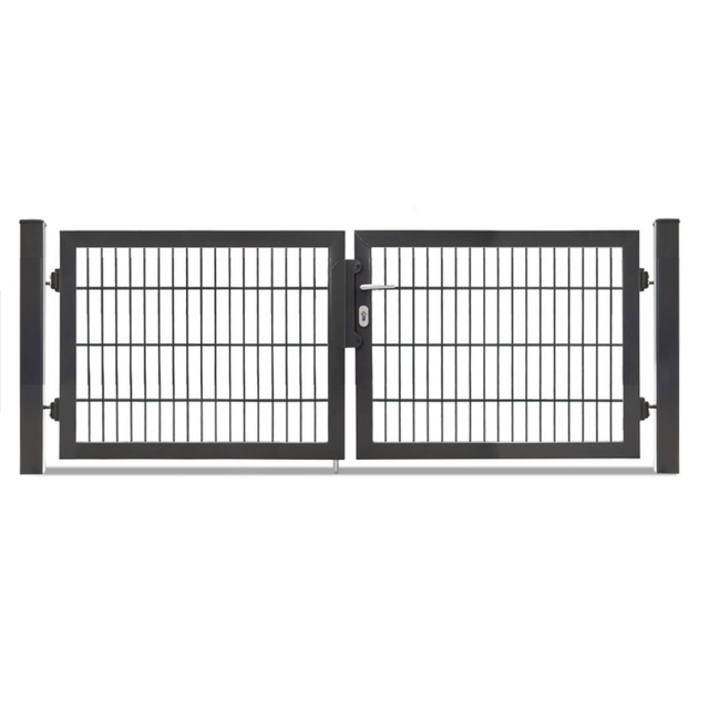Doppelflügeltore „Moritz S“ Vario plus S 2140mm breit, Anthrazit 