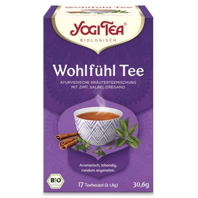 Yogi Tea Wohlfühl Tee 17 Beutel