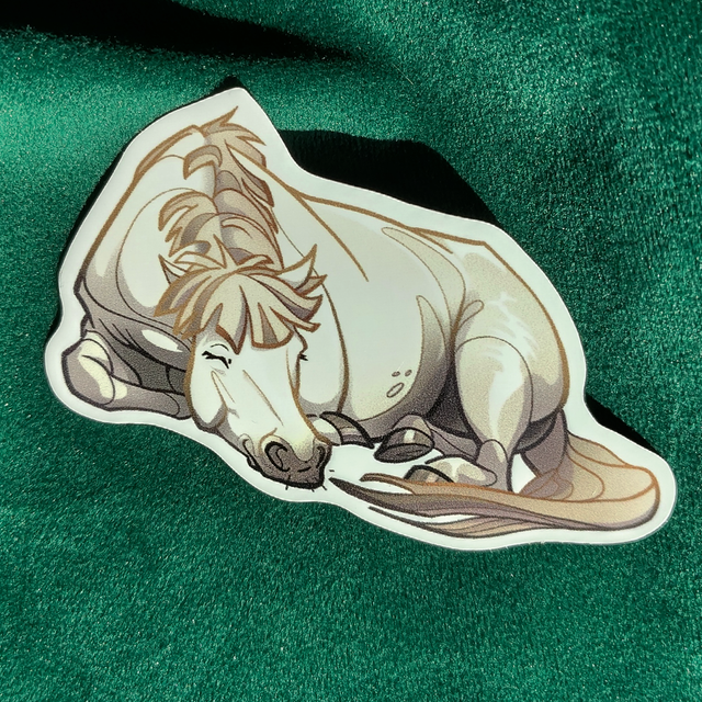 Sticker - Cheval Camarguais