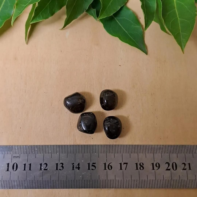 DRAVITE BROWN TOURMALINE TUMBLESTONE 