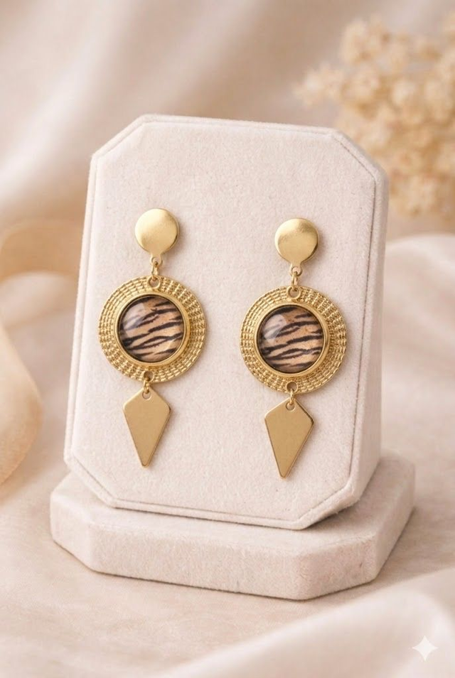 Boucles d'oreilles Lyséa