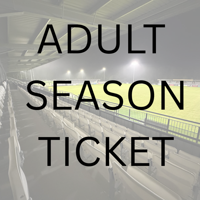 25/26 Adult HALF Season Ticket