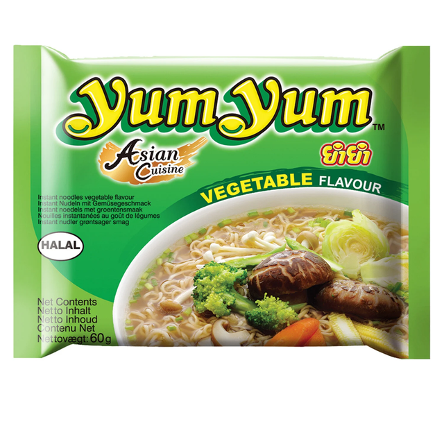 Nouilles instantanées aux légumes YUM YUM 60g