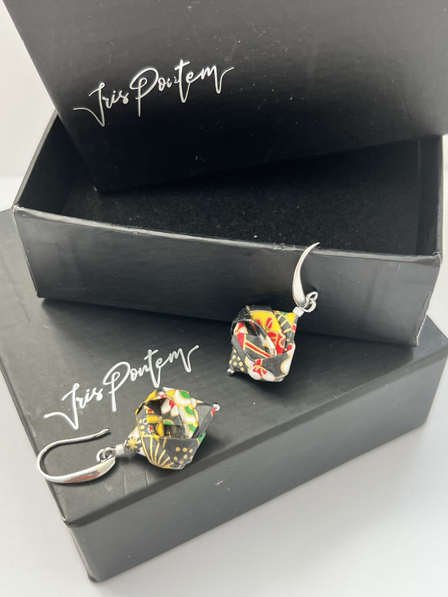 Boucles d'oreilles Origami Vena