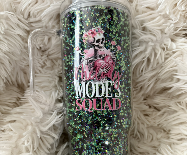 40oz Crystal Tumbler 