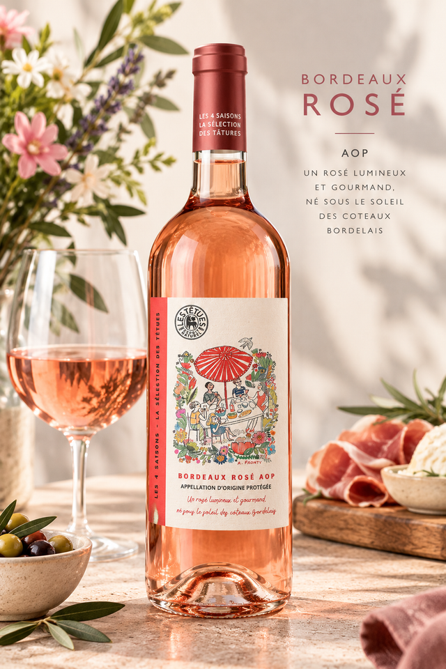 BORDEAUX ROSÉ "LES TETUES"