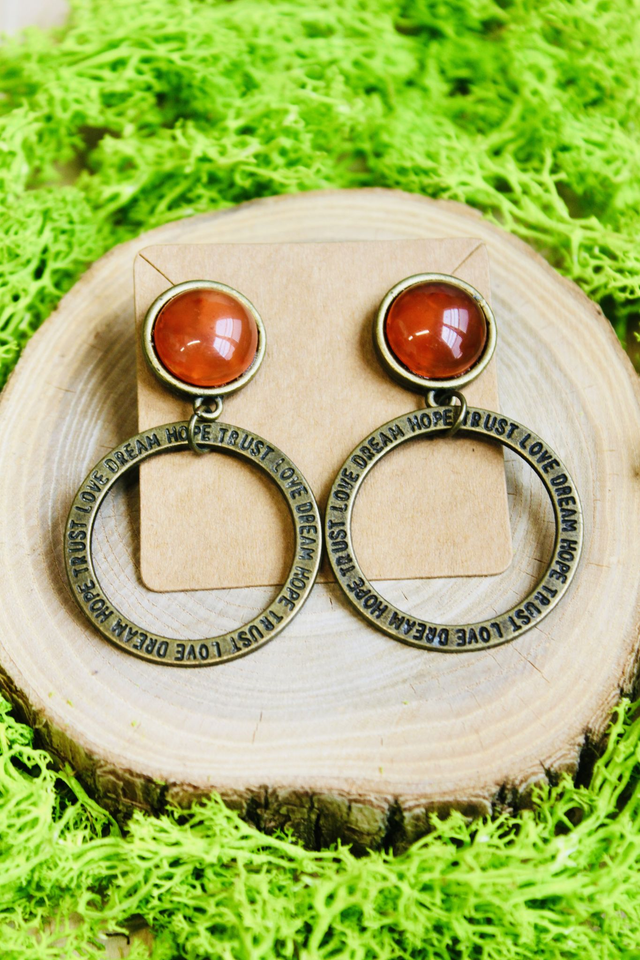Boucles d'oreilles VIVA LA VIDA