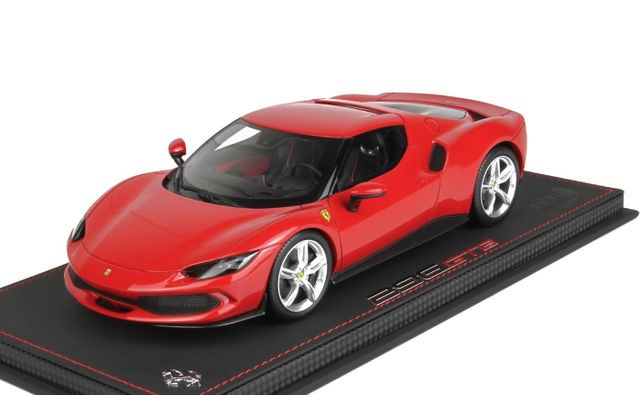 Ferrari 296 GTB rosso corsa 322 BBR 1:18 