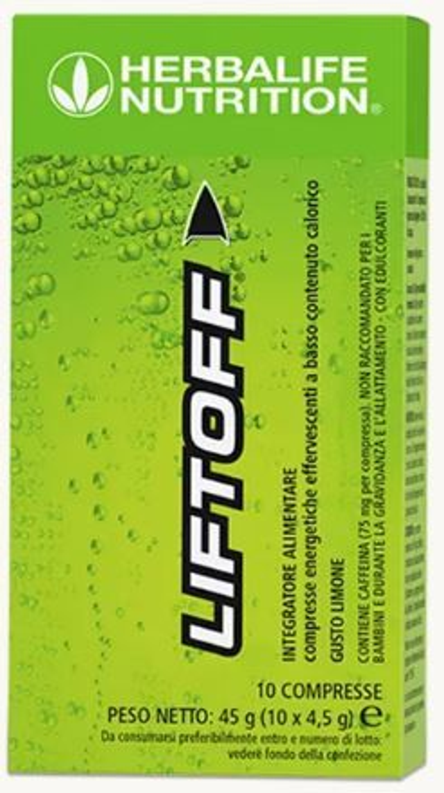 Herbalife® LiftOff® – Energia Istantanea con Caffeina Naturale e Vitamine