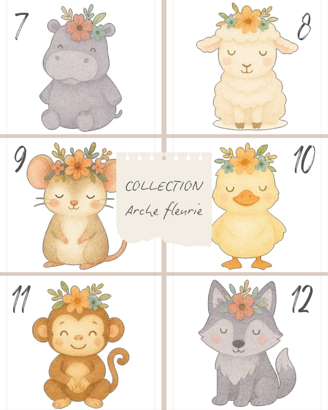 Couronne - Collection Arche fleurie