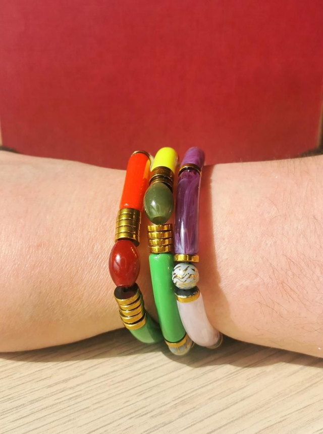 Bracelets multicolores Taille L