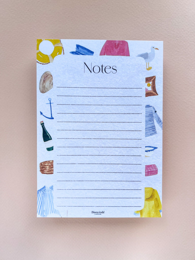 Bloc-note Bretagne Forever