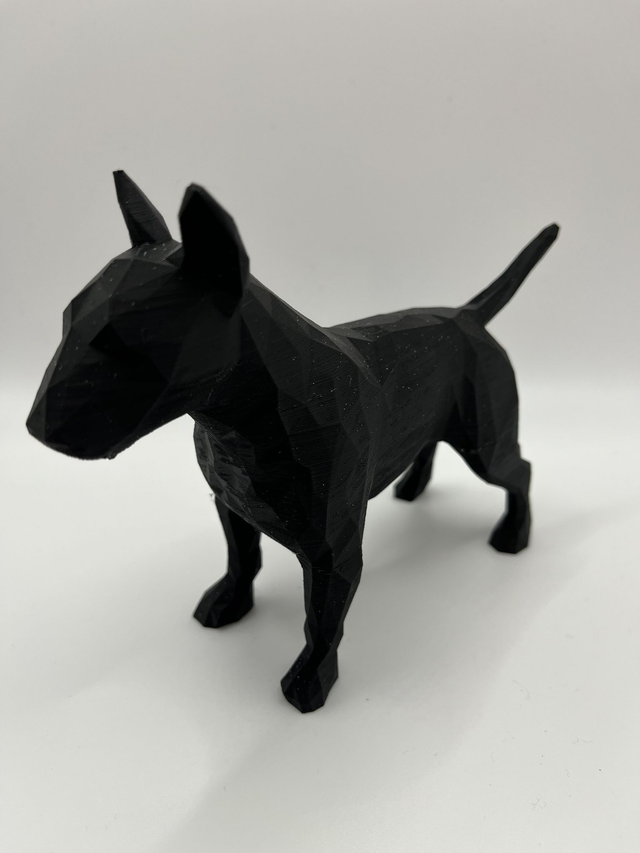 Bull Terrier - Poly Statue