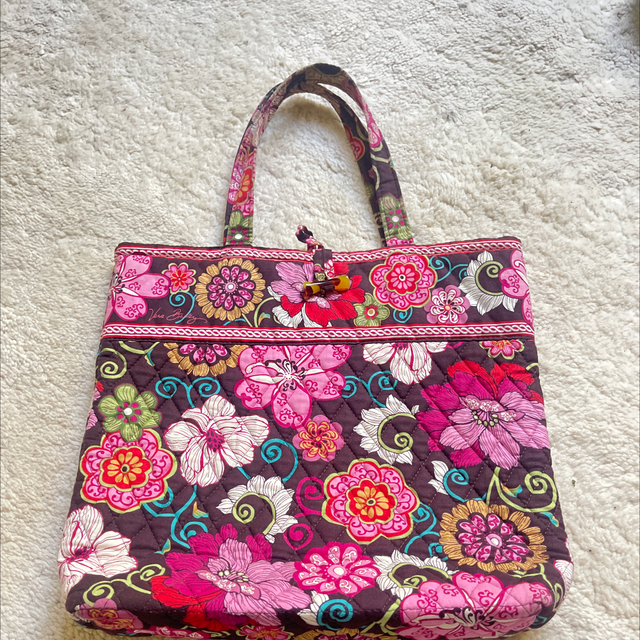 Gesteppte Schultertasche von Vera Bradley