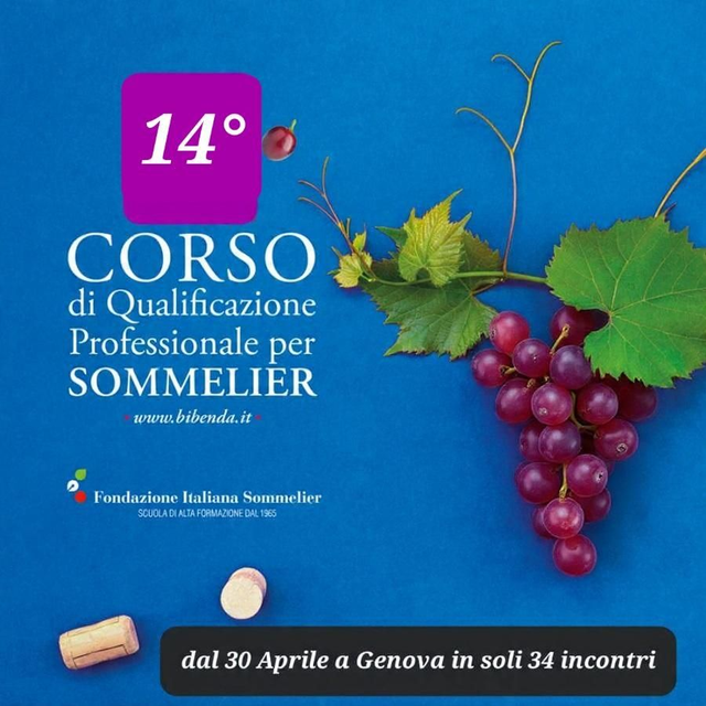 14° Corso Sommelier Genova Rata Unica