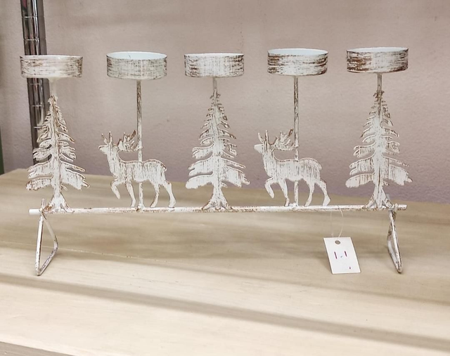 Portacandele in ferro 