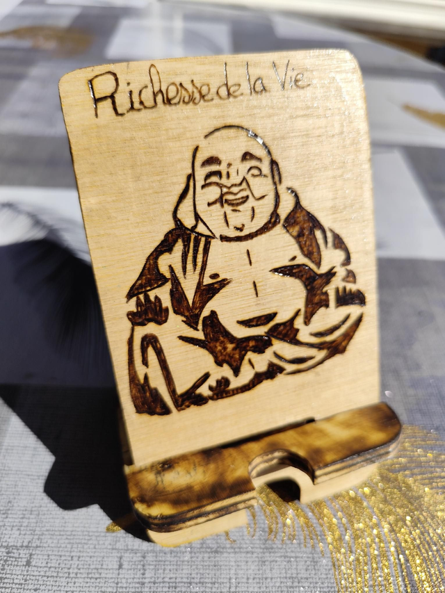 SUPPORT DE CHARGE TÉLÉPHONE BOUDDHA