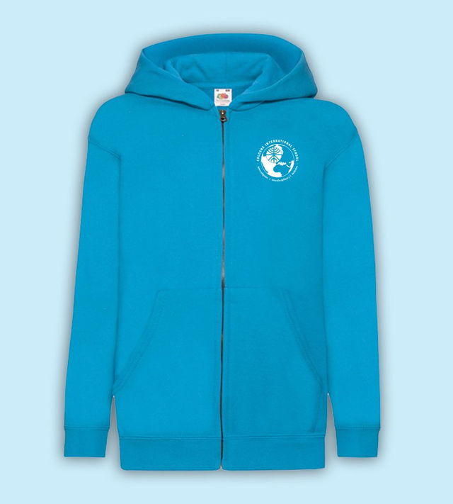 Kids Zip Hoodie Sapphire