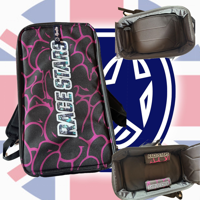 Double Contour Pink Backpack 1/10 Scale Off-road including 2 Lipo Bags