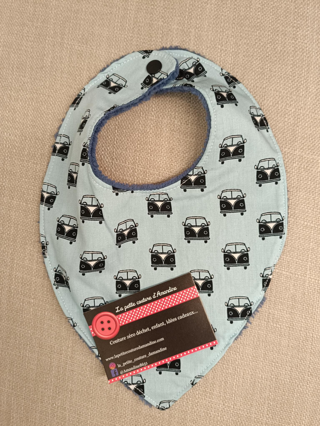 Bavoir bandana combi