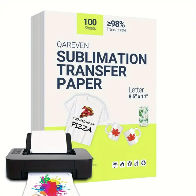 QAREVEN Sublimation Transfer Paper