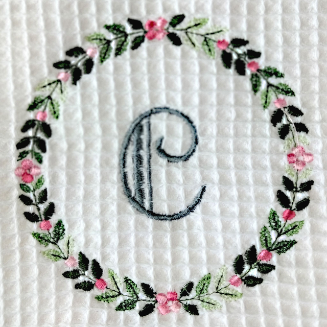 Essuie-mains personnalisé art déco