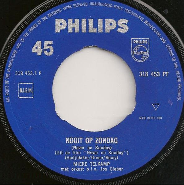 Mieke Telkamp - Nooit op zondag