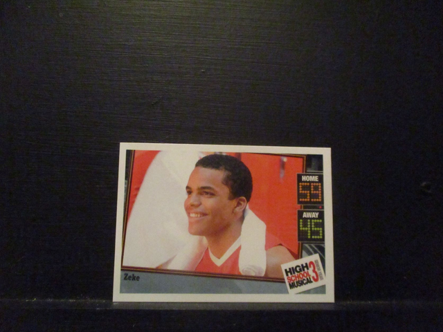 Zeke (Orange Top) - Character Card High School Musical 3 Senior Year Original Trading Card