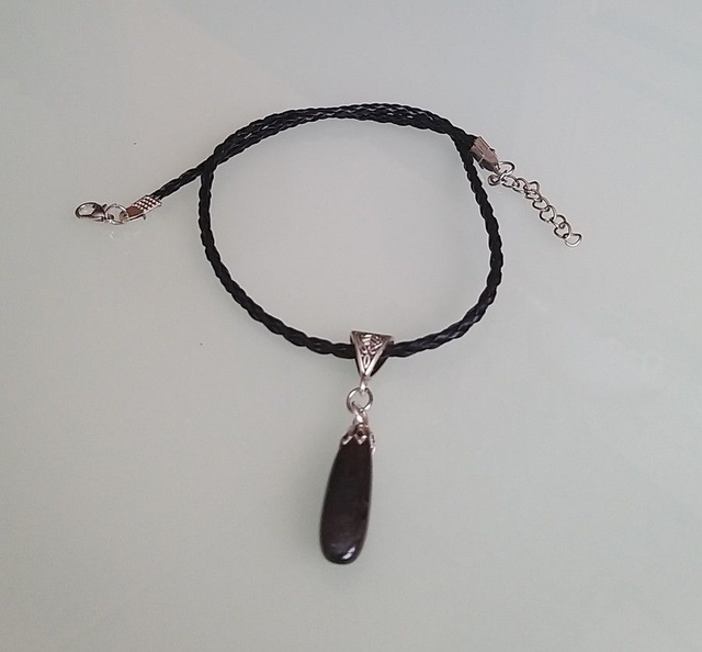 Ametiszt ásvány nyaklánc