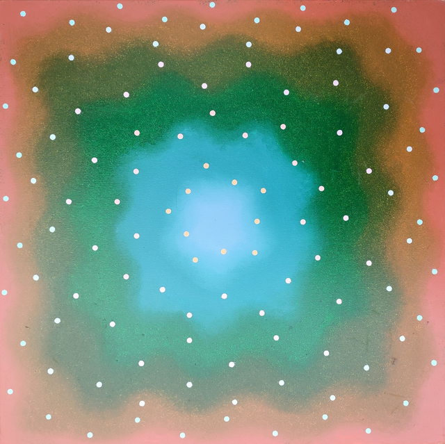 Noc Trzech Króli, 90x90 olej płótno 2016