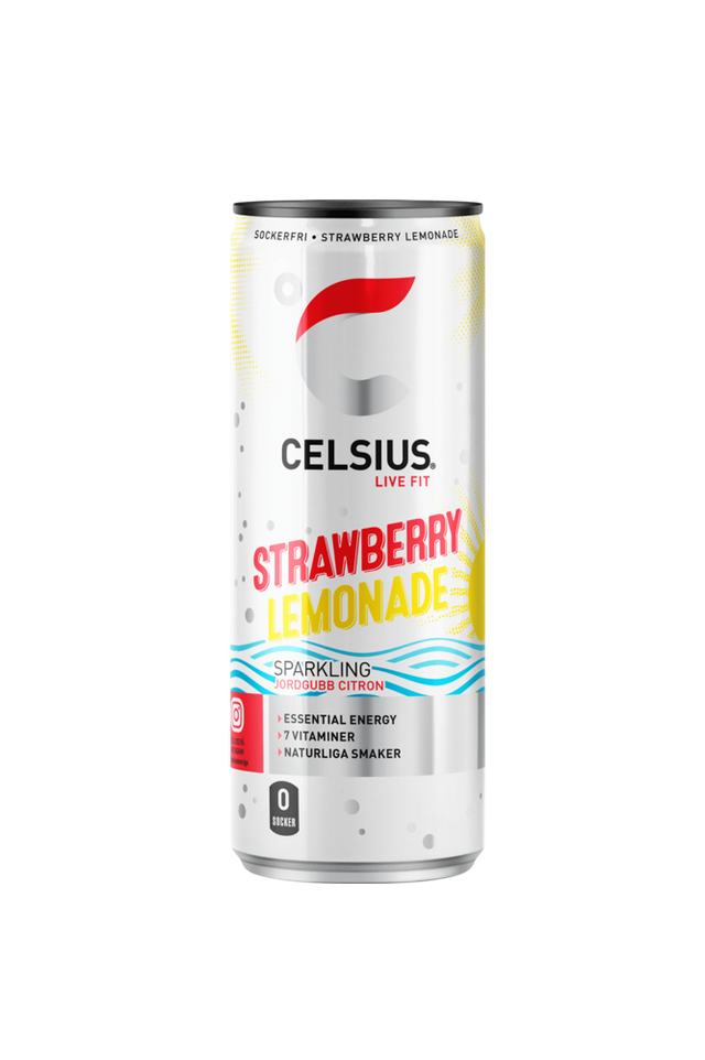 Celsius Strawberry Lemonade - 330 ml