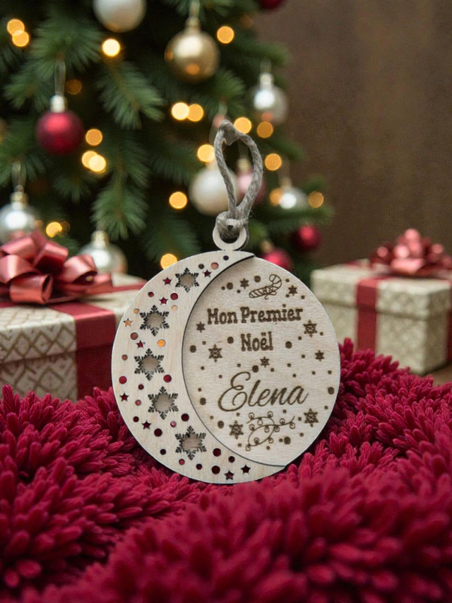 BOULE DE NOEL EN RELIEF (plusieurs modèle)