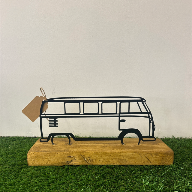 VW SILHOUETTE PLAQUE