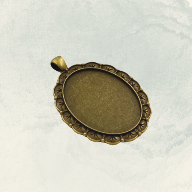 Dije ovalado 1 - 3x4cm