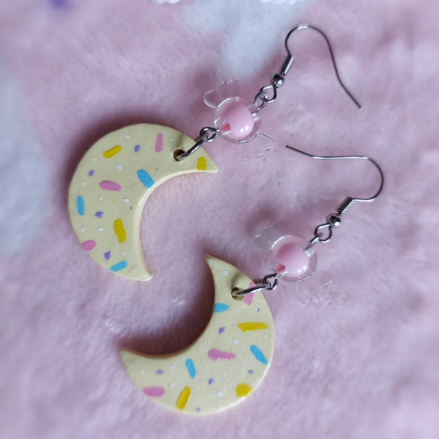 Boucles d'oreilles Lune ✨️