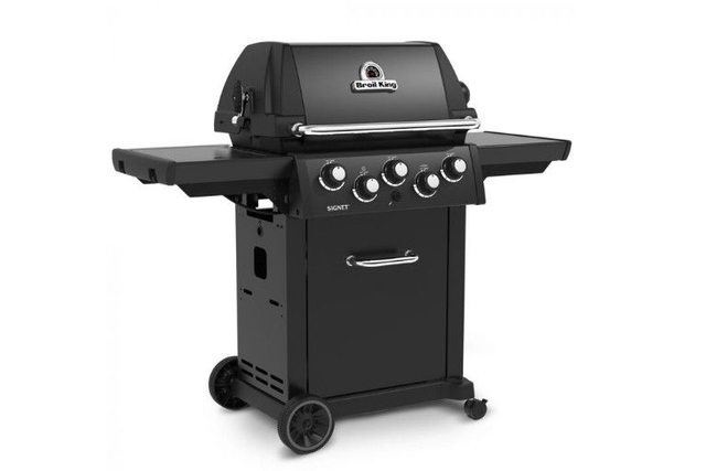 BARBECUE A GAS SIGNET BROILKING + spiedo e fornello