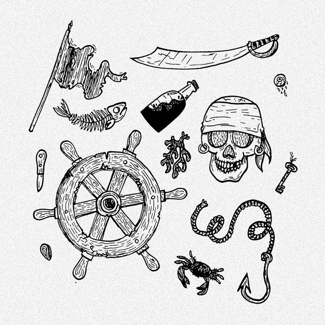 Sérigraphies : Pirate