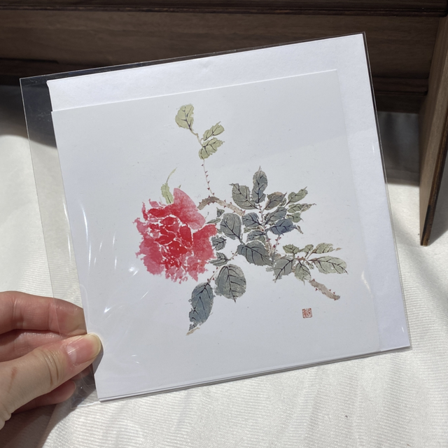 Greeting card with envelope