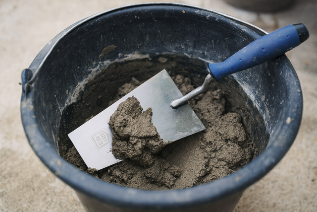 STAVTOOL Lžíce zednická nerez 180mm - softgrip STAVTOOL Z911239