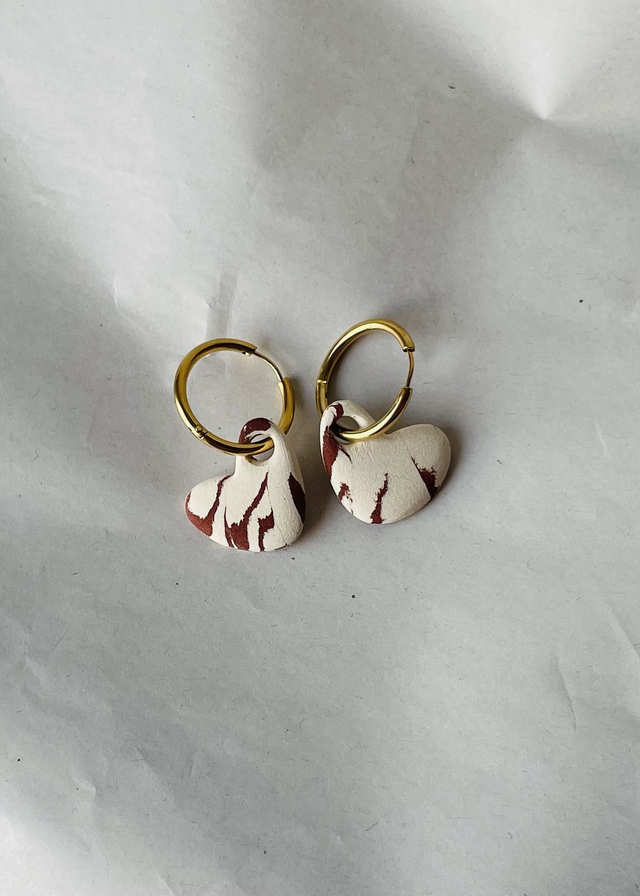 Boucles d’oreilles Coeur