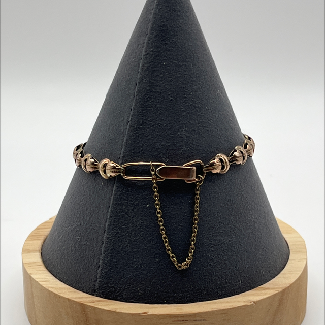 Antique 14ct Gold Bracelet with Opals in Original Box