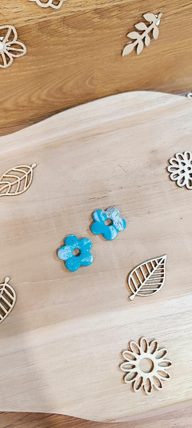 Pampilles - bleu argent