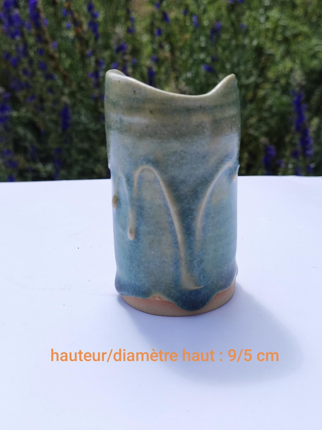 Mini vase fausse bougie