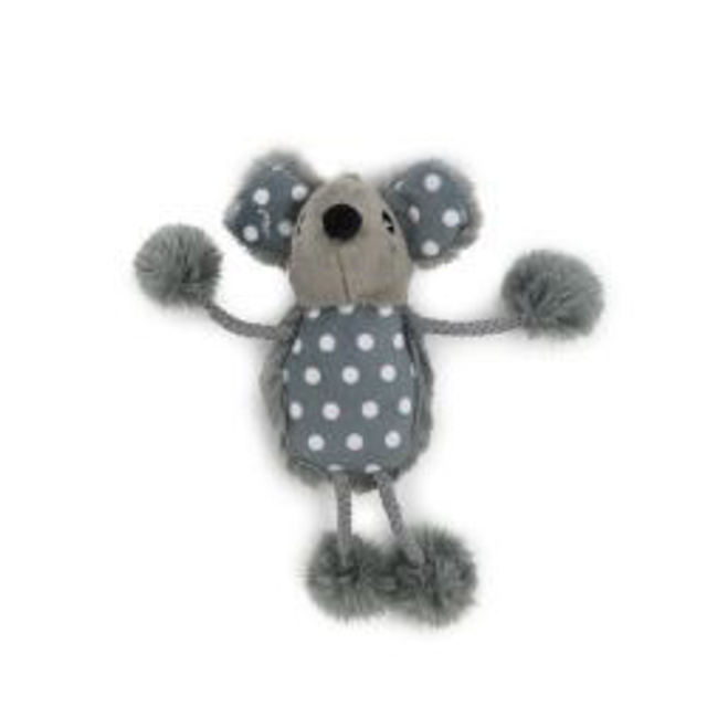Ancol Big Polka Mouse Cat Toy 